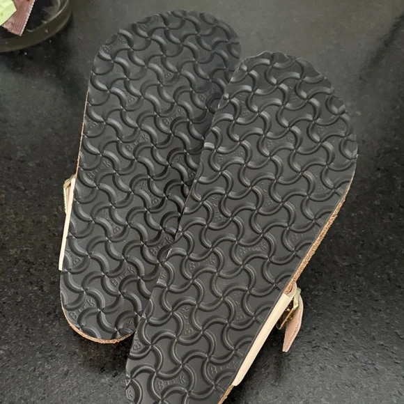 Birkenstock Women's Gizeh Sandals - Pink Floral NEW - Picture 5 of 6